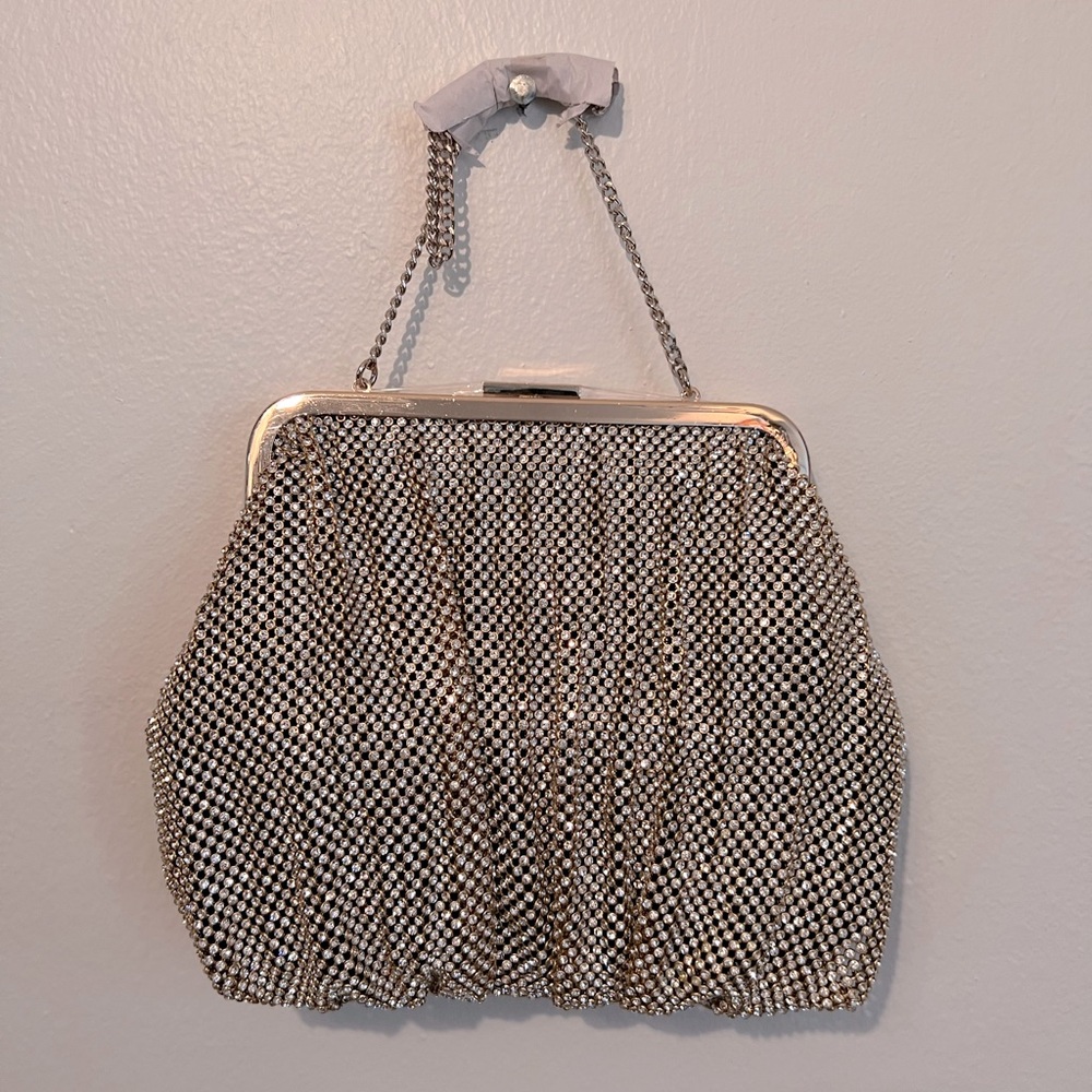 Zara Crystal clutch